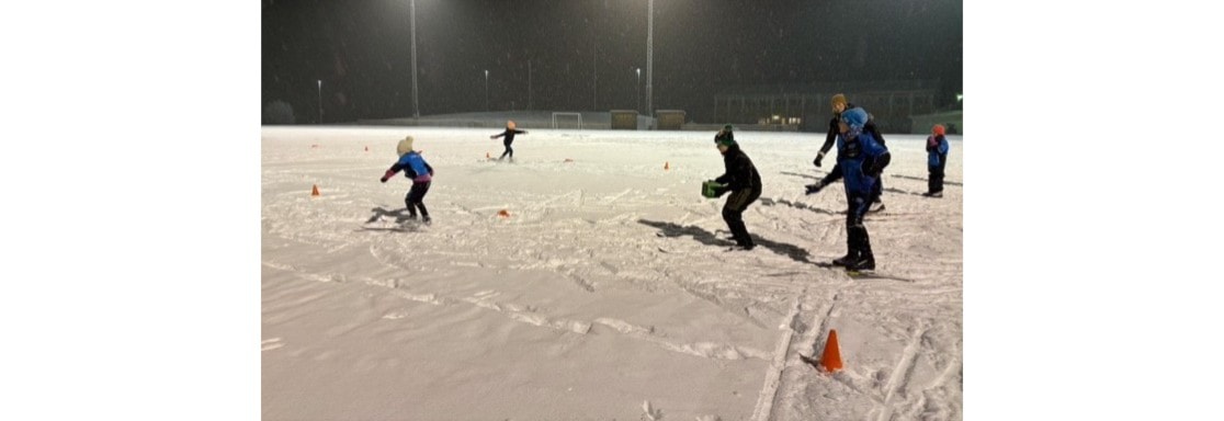 Skileik og skitrening